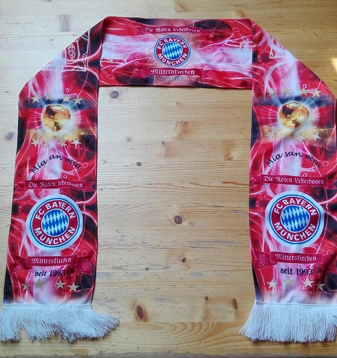 Fanschal rot